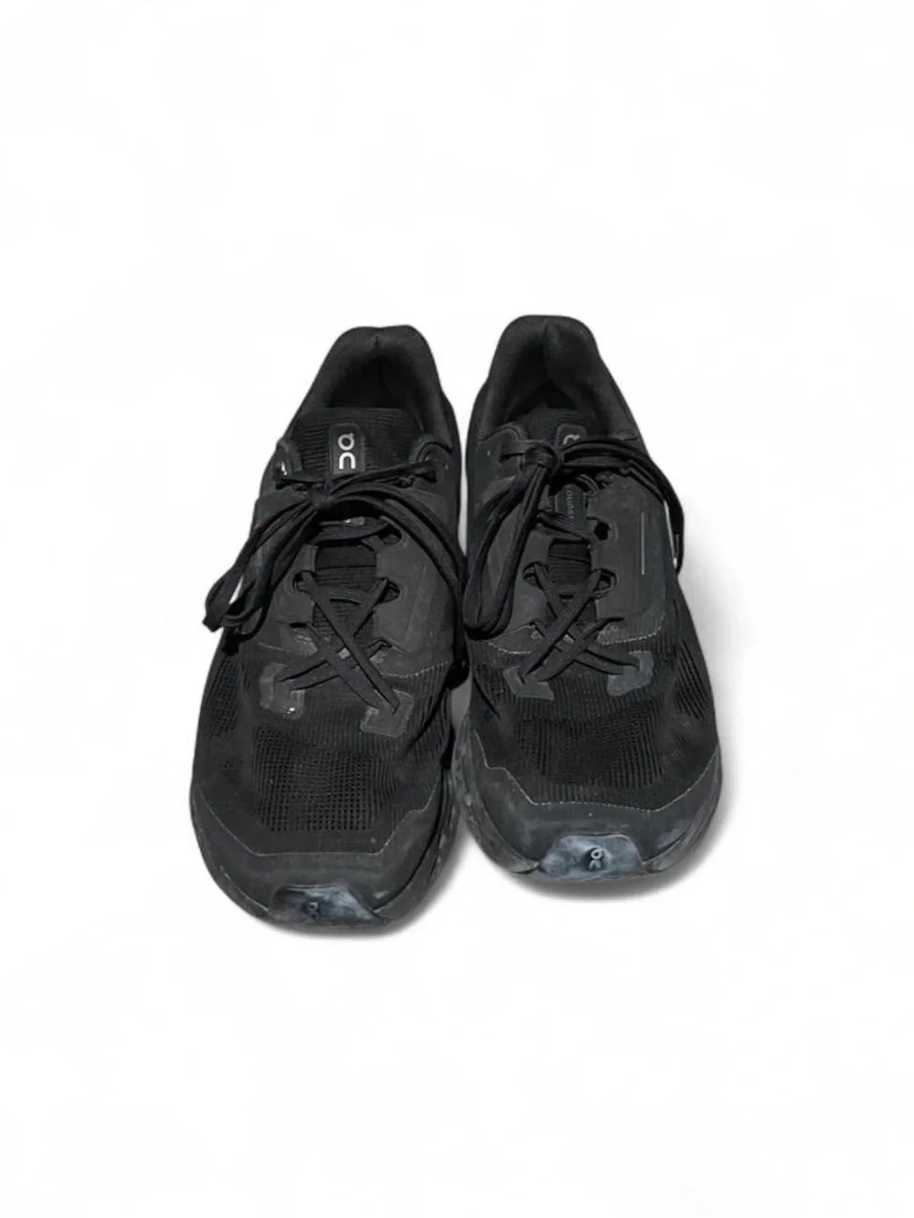 On Cloudstratus Triple Black Athletic Running Shoes Men's Size 8 No Insoles